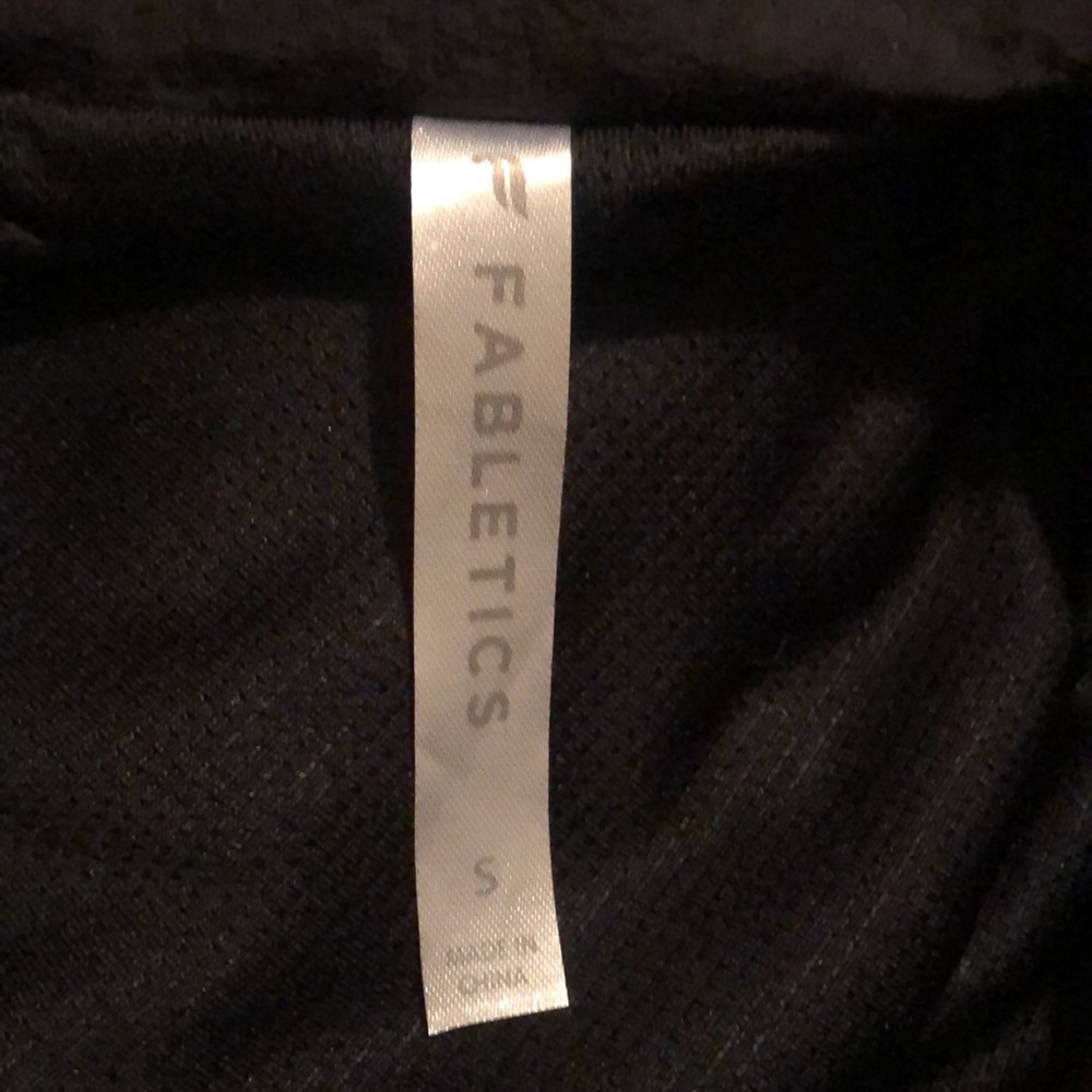 Fabletics Small Black Jacket - image 3